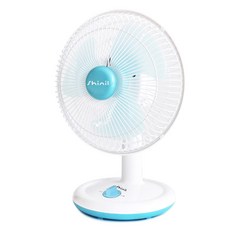 Shinil 台上三葉迷你電風扇 SIF-708NK, 天藍色