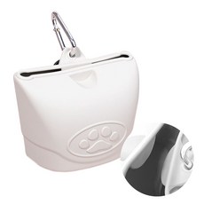 Ants 寵物乖乖聽話磁吸散步零食袋, 象牙白, 1個