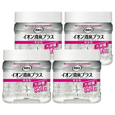 ST 雞仔牌 部屋離子機能PLUS消臭力, 無香料 850g, 4罐