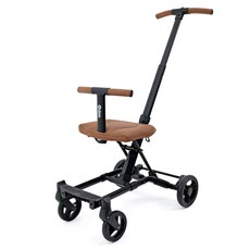 씨투엠뉴 에이블 에어 트라이크 기내반입 휴대용 유모차, 브라운