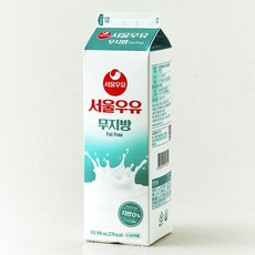 서울우유 무지방 우유, 1개, 900ml