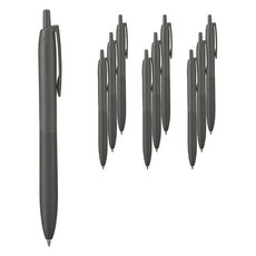 Uni 三菱 JETSTREAM 輕觸感墨水原子筆 SXN-LS 0.7mm, 10個, 霧黑色