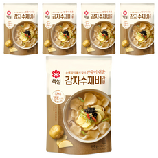 CJ BEKSUL 白雪 馬鈴薯麵疙瘩粉, 500g, 5個