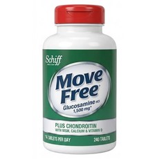Move Free 益節 葡萄糖胺五合一, 1罐, 240顆