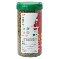 ISTA 伊士達 錦鯉超艷飼料 I-328 成長綠 中粒, 1kg, 1瓶