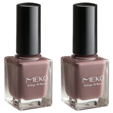 MEKO 灰階童話系列 指甲油, 17煽情暗號, 12ml, 2瓶