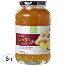 초록원 꿀생강차 1KG, 1개입, 6개