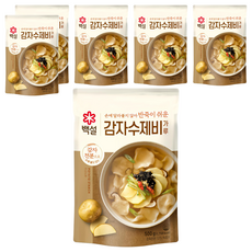 CJ BEKSUL 白雪 馬鈴薯麵疙瘩粉, 500g, 6個