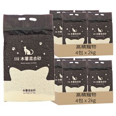 高精寵物 木薯 + 礦砂, 2kg, 8包, 無香