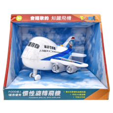 風車圖書 FOOD超人 城市聲光慣性旋轉飛機 3歲以上, 23 x 21 x 13.5cm, 1個