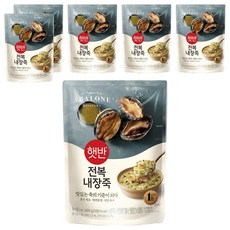 햇반 전복 내장죽, 420g, 6개