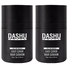 다슈 데일리 이지 커버 헤어쿠션 26g, 내추럴 블랙, 2개