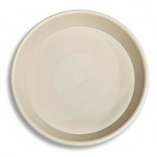 앙플랜트 동그라미 화분받침 대형, 크림, 1개