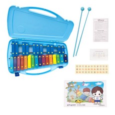 samick 三益樂器 27鍵鐵琴NSX-27, 27 鍵, 藍色