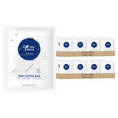 COFeeL 凱飛 鮮烘豆巴西雨林風情單品阿拉比卡濾掛咖啡, 10g, 20包, 2組