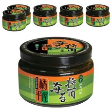 橘平屋 海苔醬 昆布口味, 145g, 6罐