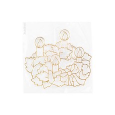 AMOS 阿摩司 壓克力模型版 小-S45 聖誕燈火, 1個