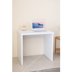 우드미가구 바오 입식책상, 화이트