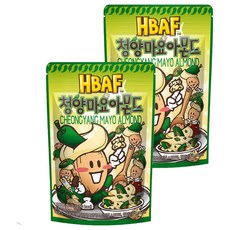 HBAF 杏仁果 青陽辣椒美乃滋味, 120g, 2包