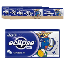 eclipse 易口舒 無糖薄荷錠 沁涼薄荷, 31g, 8盒