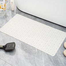 Hanbomnuri 浴室防滑指壓腳踏墊, 1個, 白色