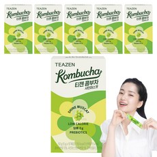 티젠 샤인머스캣 콤부차, 5g, 10개입, 6개