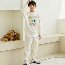 vavkids 青少年兒童款 You're Doing 刷毛上下裝套組