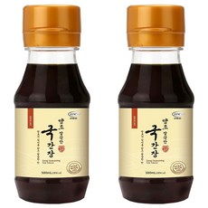신앙촌 양조 깔끔한 국간장, 120ml, 2개