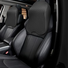 iamdue 車用記憶棉坐墊, 黑色, 2個