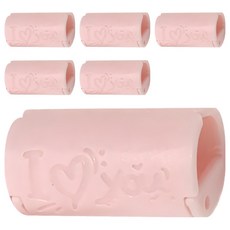 床單固定器 Set 6個, 靈活卡扣, 用途廣泛, 簡易操作, 活力粉