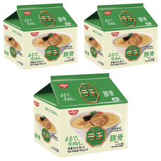 NISSIN 日清 拉王 非油炸速食麵 豚骨 89g, 15包