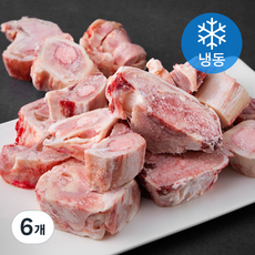 사조프레시미트 한우사골 탕용 (냉동), 1kg, 6개