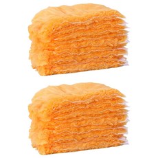 다온 먼지 날림없는 일회용 정전기 먼지떨이 리필, 옐로우, 20개