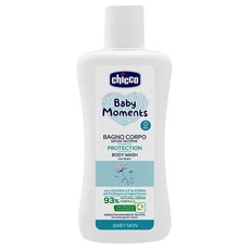 chicco 寶貝嬰兒植萃泡泡浴露 溫和不流淚配方, 200ml, 1瓶