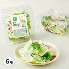 그린래빗 실속 베지믹스, 100g, 6개