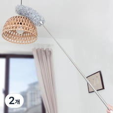 피어니스트 롱 장대 청소 먼지털이, 2개