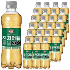 캐나다드라이 진저에일 토닉 제로, 300ml, 24개