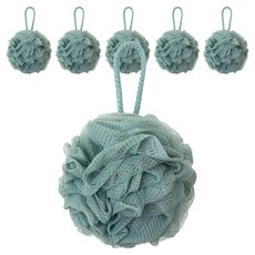 Pernoel 緻密柔軟懸掛式泡泡淋浴球套裝, 卡其色, 3個, 2個裝