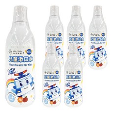 oh care 歐克威爾 Poli波力 兒童漱口水, 350ml, 6瓶