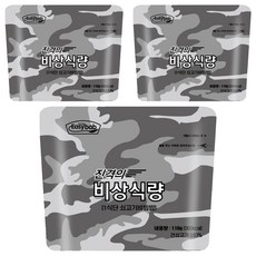 이지밥 진격의 비상식량 1식단 쇠고기비빔밥, 110g, 3개