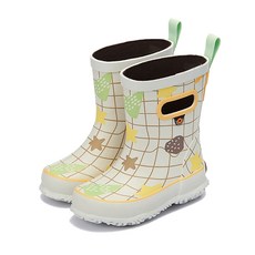 BOGS 孩童格紋印花雨靴