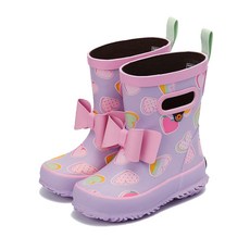 bogs 兒童Skipper蝴蝶結愛心雨靴
