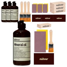 Nouveau 砧板護理油 300ml + 護理套組 B, 4組