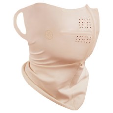 MODELO 長頸口罩, 米色, 1個