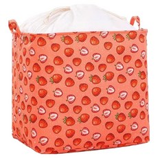 Inart 多用途方形洗衣籃, 草莓