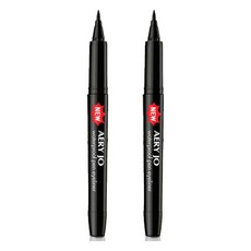 AERY JO PRO 新款防水眼線液筆 1.2g, 黑色, 2個
