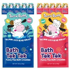 Snow Buddy Bath Tok Tok發聲入浴劑 無香 2款 各2包組, 3組, 120g