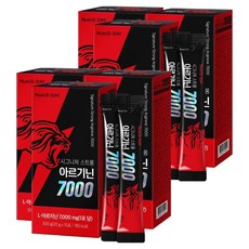뉴트리디데이 시그니처 스트롱 아르기닌 7000 액상스틱 15p, 300g, 6개