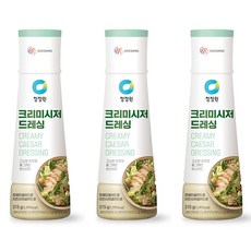 청정원 크리미시저 드레싱, 315g, 3개