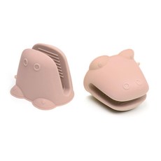 Pia 矽膠鱷魚鍋把手, 磚紅色, 2個